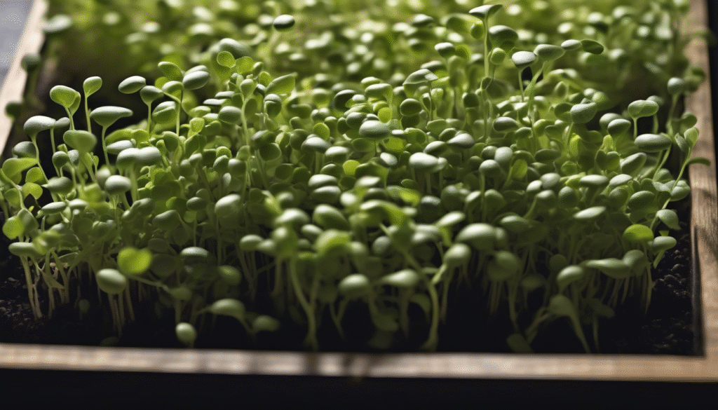 Pea Microgreens: the trick to thick, sweet shoots (not spindly threads) in a homemade style